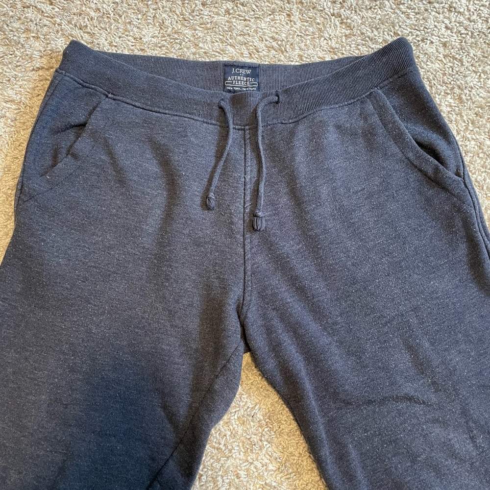 J. Crew Fleece Blue Sweatpants - in good used condition